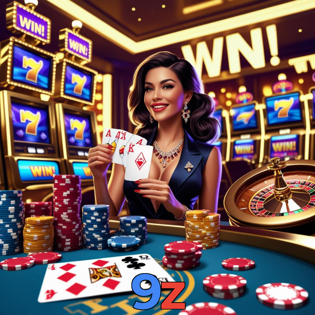 9z：Jogue slots, aposte no futebol e ganhe prêmios incríveis no cassino online!